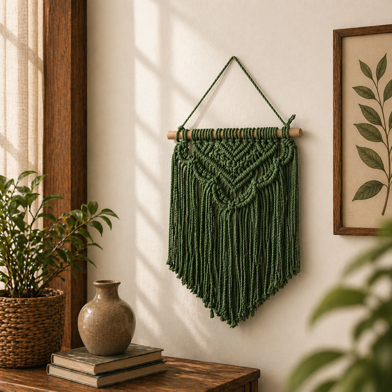 Luxurious Macrame Wall Art Opulent Handcrafted Decor for Walls